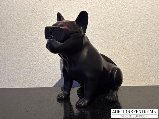 AeroBull XS1 Bluetooth Lautsprecher Bulldogge schwarz