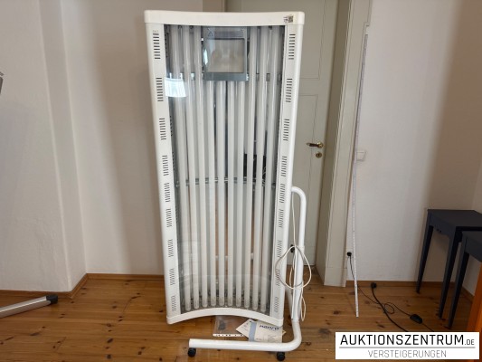 Hapro Tanningsäule Topaz 10/1 V, 1,4 kW Steh-Solarium / Sonnenhimmel / Sonnenbank