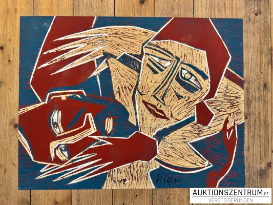 Klaus Süss, Linolschnitt 