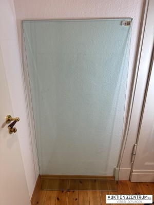 Schwere 12 mm ESG Glasplatte / Sicherheitsglas Tischplatte 160 x 80 cm