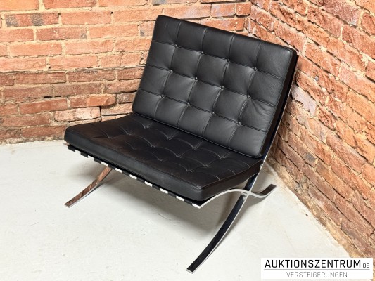 Dimensione Italy Design-Loungesessel im Stil des Knoll Barcelona Chair